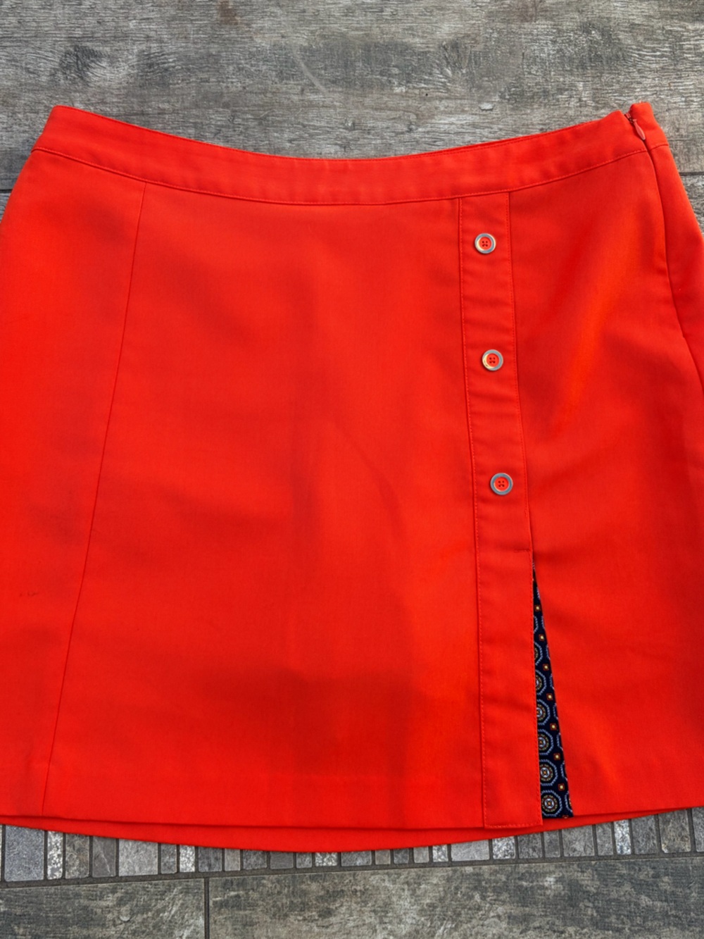 SOLD - EP Pro Women’s Golf Skort Orange Size 14 Gameday Tailgate Tennis